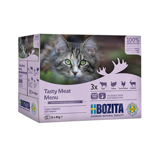 Bozita kjöt í sósu multi 12x85g