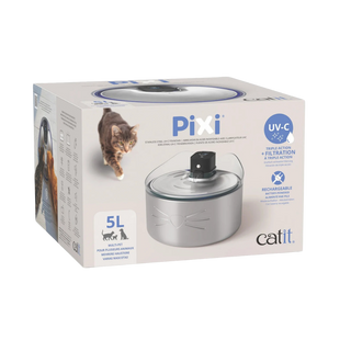 Pixi stainless steel drykkjarbrunnur 5L